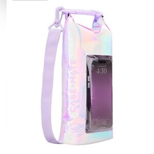 Case-Mate ‘Soap Bubble’ (iridescent) Waterproof Bucket Bag - for Phones Up to 7"
